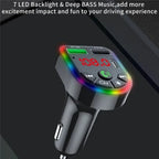 F20 Car MP3 Player PD + Fast USB Charger Handsfree Bluetooth FM Transmitter Car Kit Adapter, F20