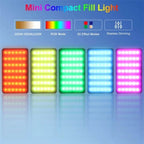 VLOGLITE W140RGB For Vlogging Photography LED Video Light Full Color RGB Camera Fill Light, W140RGB