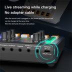 BM800 Live Sound Card with Condenser Microphone Kit