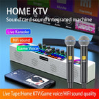 SY8 Live Sound Card All-in-one Machine Speaker Stereo Subwoofer With Mic