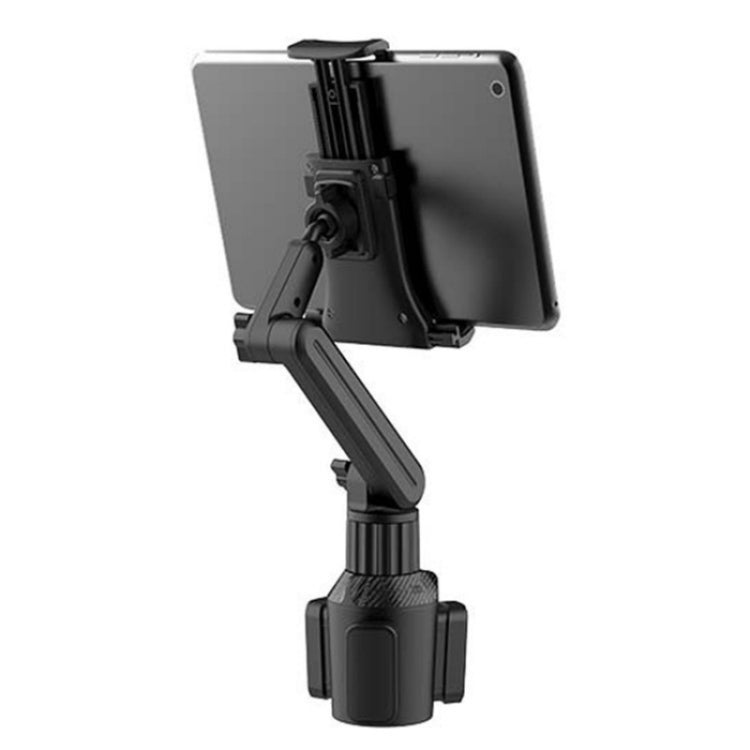 CUP-B16 Universal Long Neck 2 Shaft Rotating Car Cup Mount Phone Holder, CUP-B16