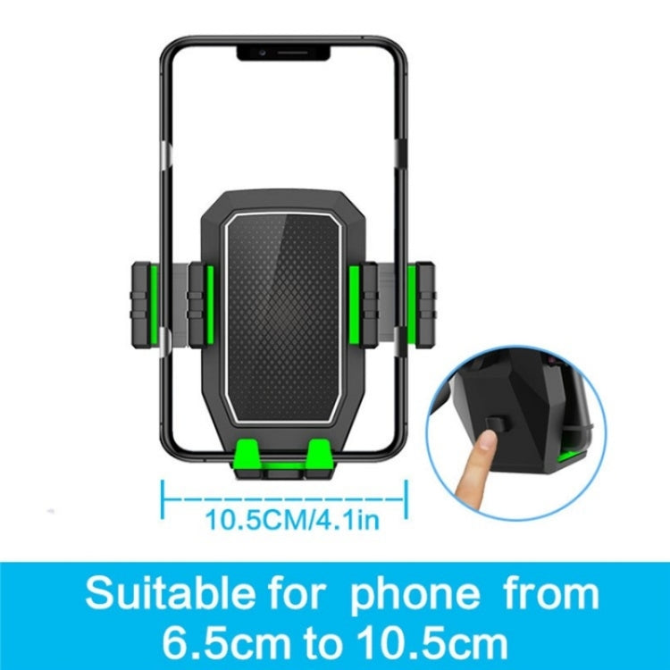 D08 With Adjustable Snack Cup Cup Holder Phone Mount For Car Phone Clamping Mount Holder, D08 (Grey), D08 (Green)