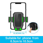 D08 With Adjustable Snack Cup Cup Holder Phone Mount For Car Phone Clamping Mount Holder, D08 (Grey), D08 (Green)