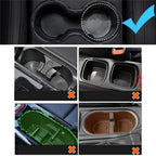 D05 Rotation Meal Tray Phone Stand Car Dining Table Plastic Car Cup Holder Mount Dual Drink Bracket, D05