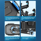 R009 Universal Vehicle Retractable Phone Clip Holder Car Rearview Mirror Cell Phone Mount, R009 (Green), R009 (Black)