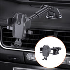D-281+105+K5 Dashboard Cell Phone Mount Car Air Vent Bracket Car Phone Holder Suction Cup, D-281+105+K5