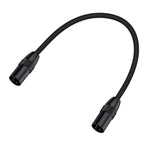 JUNSUNMAY XLR Male to Male Mic Cord 3 Pin Audio Cable Balanced Shielded Cable, 0.5m, 1m, 1.5m, 2m, 3m, 5m, 10m, 15m, 20m