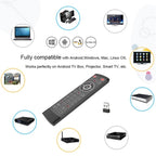 T1-PRO-L With IR Learning and Backlight Smart Wireless Air Mouse Remote Control, T1-PRO-L