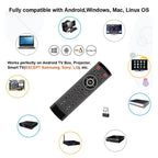 T1-PRO-TV With Microphone Android TV Box 2-Key IR Function Air Mouse Smart Remote Control, T1-PRO-TV