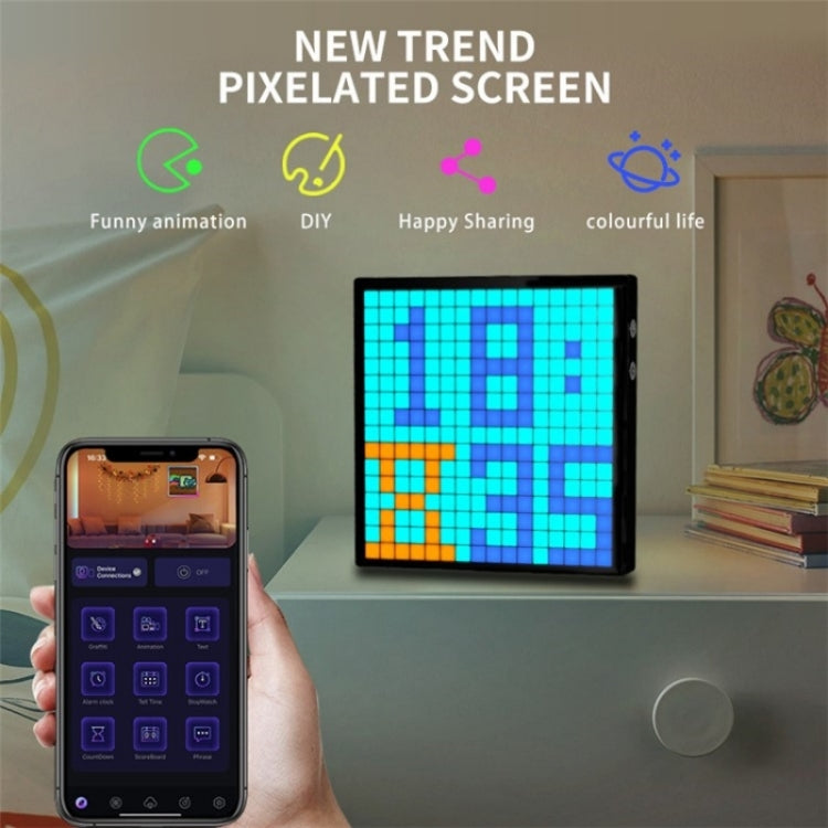 ID16 Advertising IDM Art Cyberpunk Style Cartoon Screen Fun Dynamic Desktop Pixel Screen, ID16