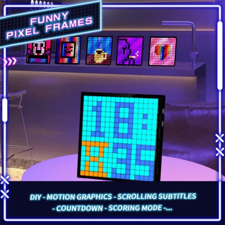 ID16 Advertising IDM Art Cyberpunk Style Cartoon Screen Fun Dynamic Desktop Pixel Screen, ID16