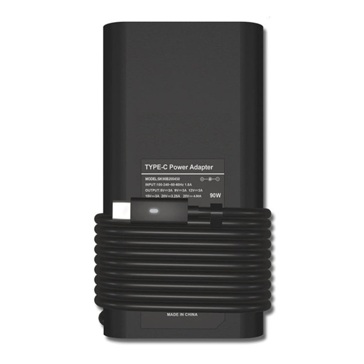 For Dell 7370 9250 9360 9365 9560 90W Charger TYPE-C USB Thunderbolt 3 Power Adapter, UK Plug, EU Plug, AU Plug, US Plug