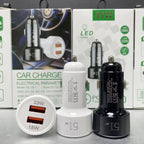 51W Dual Port QC3.0 USB 33W + 18W Fully Compatible Car Charger