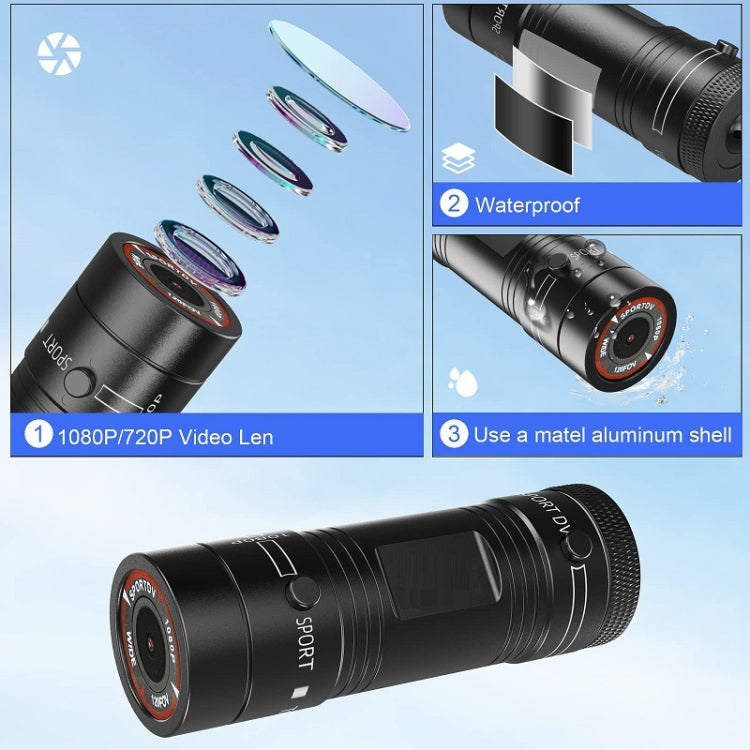 H42A Outdoor Activities HD Sports Action Camera Bicycle Motorbike Helmet Camera Camcorder, H42A