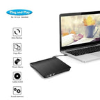 663 High Speed CD DVD Burner USB3.0 Computer Laptop External Optical Drive Burner, 663