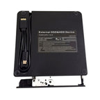 TG30N CD VCD Reader Burner Zebra-stripe Design Laptop Computer External DVD Drive, TG30N