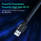 LB-LINK WN155A 150M Wireless Network Card Adapter USB WiFi Receiver For PC Computer Laptop