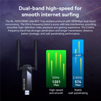 LB-LINK WDN1800H Esports Gaming USB 3.0 WiFi6 AX1800M Gigabit Wireless Network Card