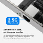 LB-LINK BL-GP2500M Single Port Desktop PC 2.5Gbps PCIE Gigabit 2500M Wired Network Card, BL-GP2500M