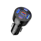 TE-P50 65W PD30W Type-C x 2 + USB x 3 Multi Port Car Charger, without Cable
