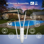 WAVLINK WN572HE4D AC1200 4G LTE WiFi Dual Band 4 Detachable Antennas Router, US Plug, UK Plug, AU Plug, EU Plug
