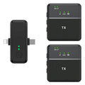 SX31 3 in 1 Lavalier 2.4G Wireless Noise Reduction Mic with Dual Transmitter + Receiver, SX31 with Dual Transmitter + Receiver