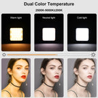 VLOGLITE T64 Portable Small Phone Video Fill Light Photography Beauty Light, T64