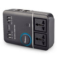 USB+Type-C to 220V QC3.0 200W Power Socket Cigarette Lighter Car Power Inverter, 200W