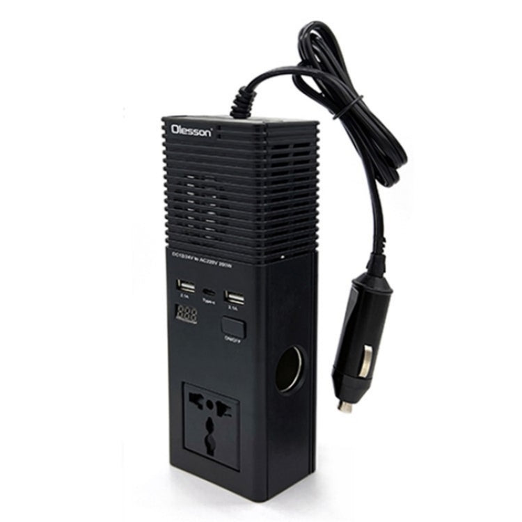 12V to 220V Car Power Inverter 200W Power Socket Car Cigarette Lighter Charger, 12V to 220V 200W
