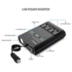 Car 150W Power Socket Cigarette Lighter Car Charger 4USB+2Type-C Car Power Inverter, 150W 4USB
