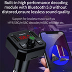 Dual USB Ports Car MP3 Player Automatic Power-off Memory Bluetooth Call FM Transmitter, X9 3.1A