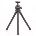 JMARY MT25 Portable Black With Phone Holder Ball Head Selfie Stick Flexible Octopus Tripod, MT25