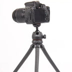 JMARY MT25 Portable Black With Phone Holder Ball Head Selfie Stick Flexible Octopus Tripod, MT25