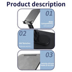 JMARY MK62 360-Degree Rotating Foldable Desktop Phone Tablet Holder, MK62