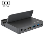 WAVLINK WL-UHP3D01 Portable Type-C Cell Phone Docking Station Multi-Port USB HUB Adapter, UHP3D01