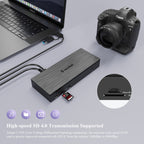 WAVLINK UG69PD10 1 to 4 Screens 4K/5K AV Transfer USB-C to HD Type-C Docking Station Hub, US Plug, UK Plug, EU Plug, AU Plug