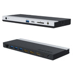 WAVLINK WL-UMD01 USB3.0 Splitter Docking Station Gigabit Ethernet / DP / HD Cable Converter, UMD01