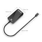 WAVLINK WL-UTA01H Type-C Thunderbolt 3 to Dual HDMI Multi-Screen Extender Splitter Adapter, WL-UTA01H