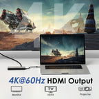 WAVLINK WL-UHP3414 100W Power 10Gbps 4K HDMI USB-C Dock HUB 3xUSB3.2 Gen 2 + 2.5G Ethernet Port, UHP3414