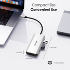 WAVLINK WL-UMD307 Type-C to 2DP + 4K HD + VGA + 3 x USB2.0 HUB Docking Station, UMD307