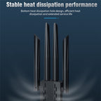 4-Antennas Dual-Band Driver-Free USB3.0 High-Speed Wireless Computer Network Adapter, A07