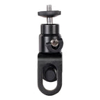 C038 For Live Broadcast Conference 1/4 Screw Aluminum Alloy Laptop Monitor Clip Fill Light Holder
