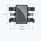 H23-8 New Multifunction Rearview Mirror Phone Holder Rotatable Retractable Phone Mount