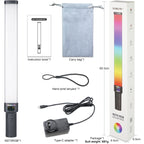 VLOGLITE W270RGB Live Streaming E-Sports Handheld Fill Light LED Studio Light, US Plug, UK Plug, EU Plug