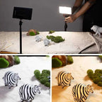 VLOGLITE W228 Dual Color Temperature Portable Photographic Fill Light High-Brightness Video Light, W228