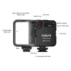 VLOGLITE W49S Adjustable Brightness Mini Beauty Video Light Photography Live Streaming LED Fill Light, W49S