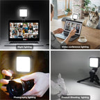 VLOGLITE W49S Adjustable Brightness Mini Beauty Video Light Photography Live Streaming LED Fill Light, W49S