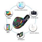 P25 Phone Dual USB Cigarette Lighter Charger Bluetooth Hands-Free Car Player, P25