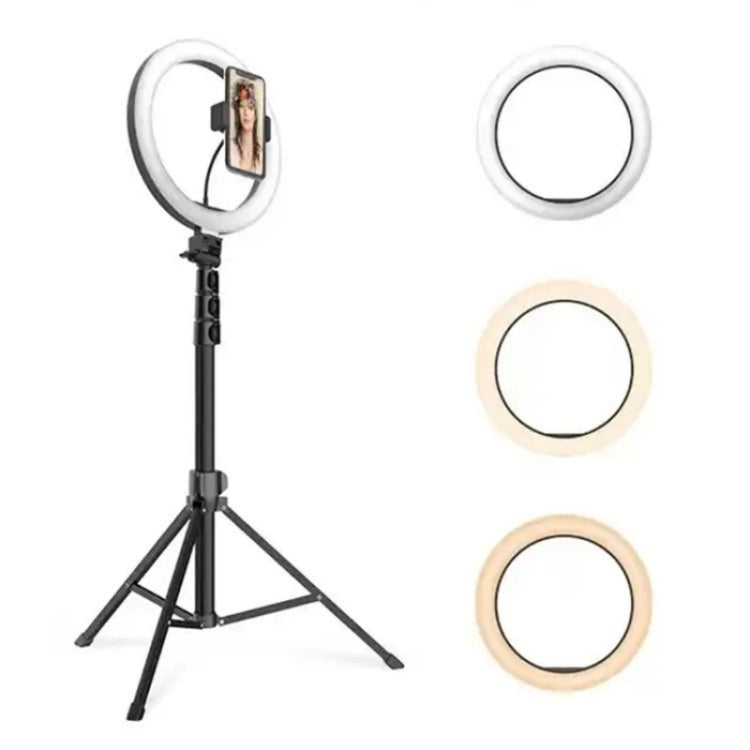 JMARY FM-536A 10 inch Ring Live Fill Light Streaming Stand Beauty Light Set, FM-536A