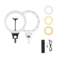 JMARY FM-12R Photography LED Fill Light 12-inch Video Recording Ring Light, US Plug, EU Plug